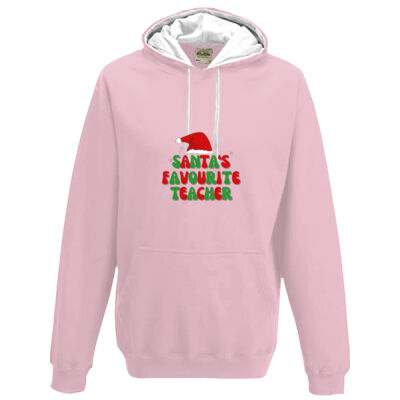 Santa's Favourite Teacher Hoodie Thumbnail