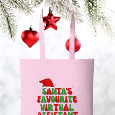 Tote Bag for Santa's favourite Virtual Assistant  Thumbnail