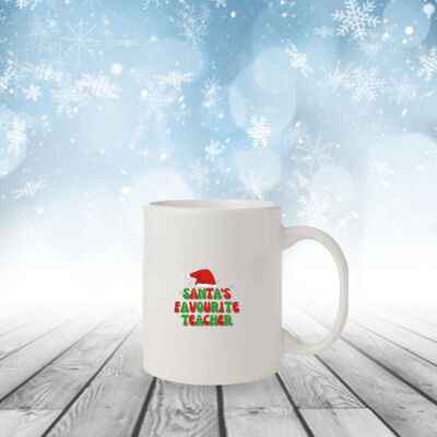 Santa's Favourite Teacher's Mug Thumbnail