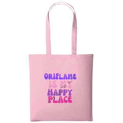 My Happy Place Long Handle Tote Bag Thumbnail