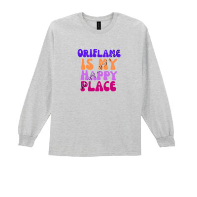 Long sleeved My Happy Place T-shirt Thumbnail
