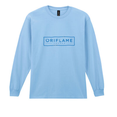 long sleeve t with full logo lighter colours Thumbnail