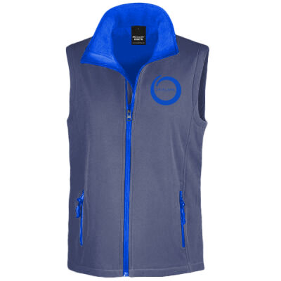 Softshell Body Warmer in Blue with Royal Blue Inner and Oriflame Logo Thumbnail