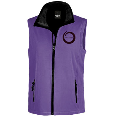 Softshell Body Warmer in Purple with Black Inner and Oriflame Logo Thumbnail