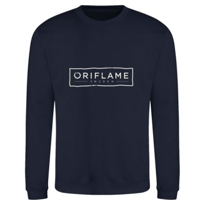 Sweatshire Oriflame Long Logo Dark Colours Thumbnail